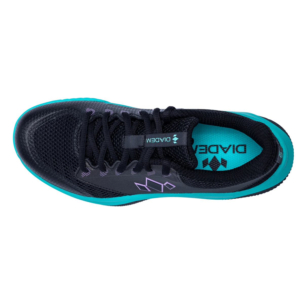 Diadem Court Flo Hard Court Shoe Men's - Black & Teal