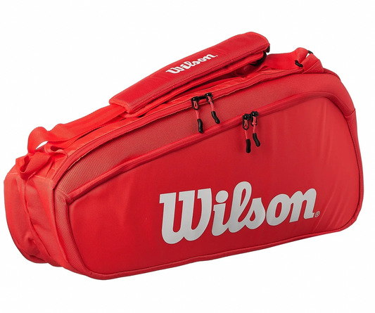 Wilson Super Tour 6-Pack Red Bag