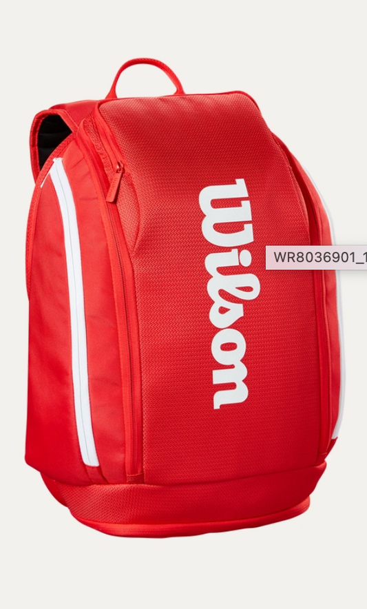Wilson Super Tour Backpack Red