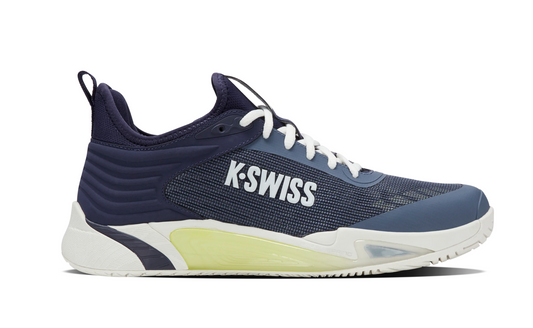 K-Swiss Hypercourt Pinnacle Men's Tennis Shoe - VINTAGE INDIGO/NAVAL ACADEMY/BLANC DE BLANC